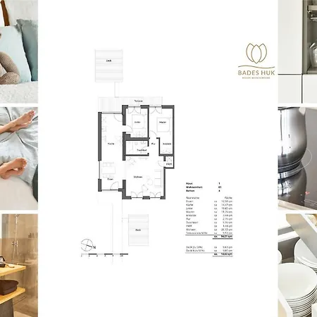 Bades Huk Haus 1 1 - Eg Lejlighed